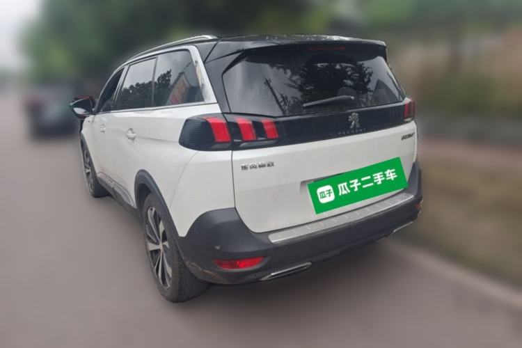 Used Peugeot 5008 2017 380THP 7-Seater Luxury GT Edition Rear Left 45 Deg