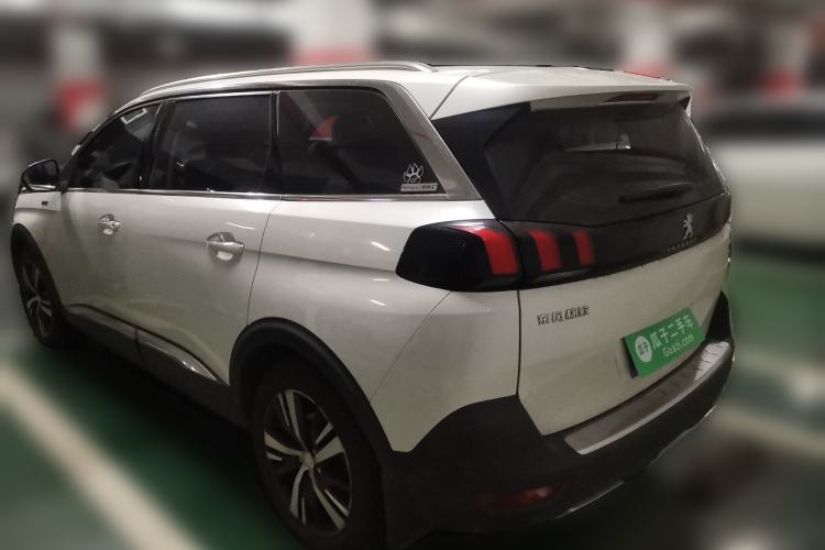 Used Peugeot 5008 2017 350THP 7-Seater Elite Edition Rear Left 45 Deg