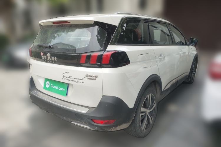 Used Peugeot 5008 2017 350THP 7-Seater Elite Edition Rear Right 45 Deg