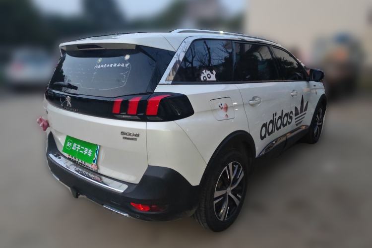 Used Peugeot 5008 2017 350THP 7-Seater Elite Edition Rear Right 45 Deg