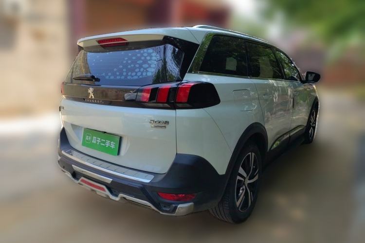 Used Peugeot 5008 2017 380THP 7-Seater Elite Edition Rear Right 45 Deg