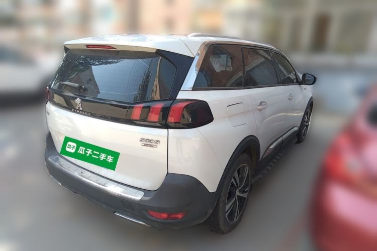 Used Peugeot 5008 2017 380THP 7-Seater Elite Edition Rear Right 45 Deg