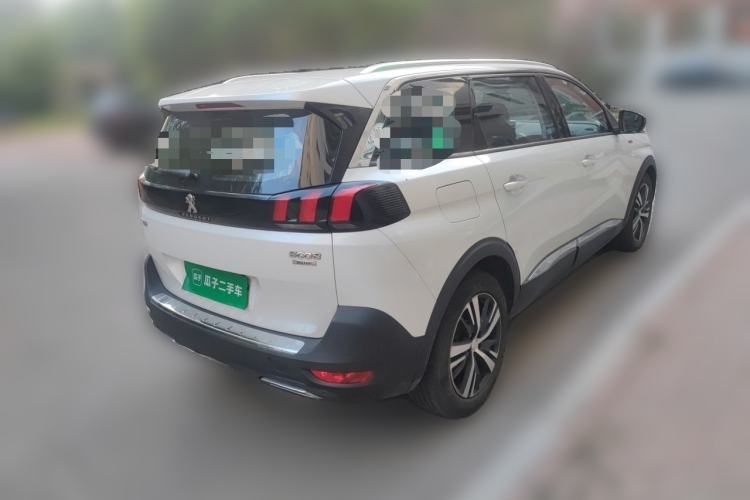 Used Peugeot 5008 2017 380THP 7-Seater Elite Edition Rear Right 45 Deg
