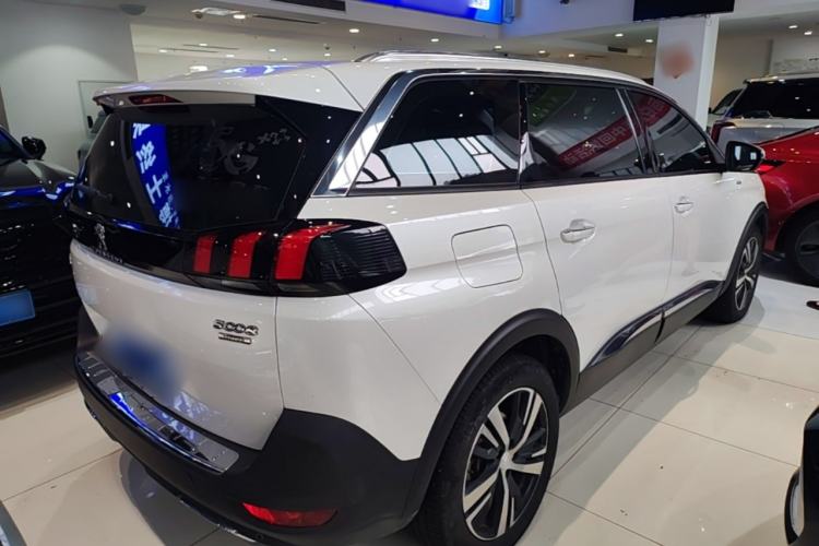 Used Peugeot 5008 2017 380THP 7-Seater Elite Edition Rear Right 45 Deg