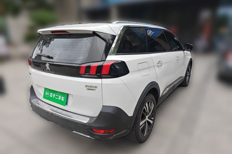 Used Peugeot 5008 2017 380THP 7-Seater Elite Edition Rear Right 45 Deg