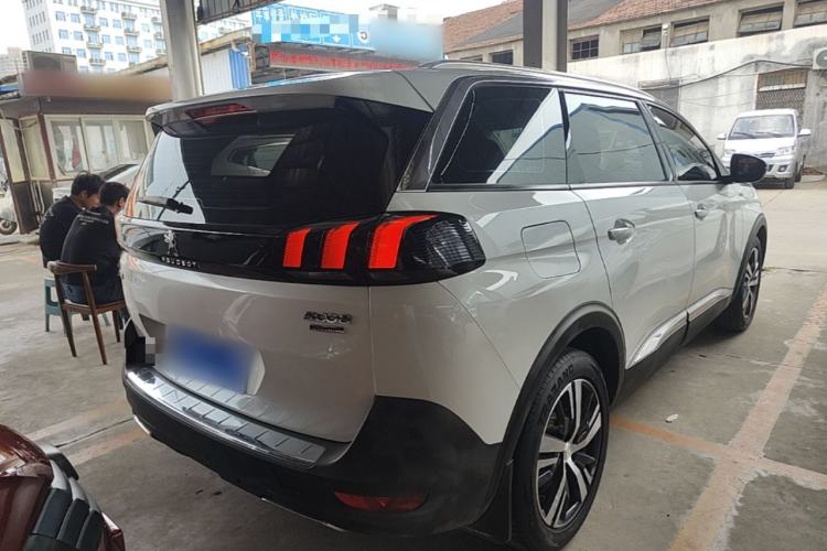 Used Peugeot 5008 2017 380THP 5-Seater Elite Edition Rear Right 45 Deg