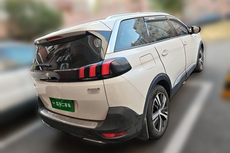 Used Peugeot 5008 2017 350THP 7-Seater Elite Edition Rear Right 45 Deg