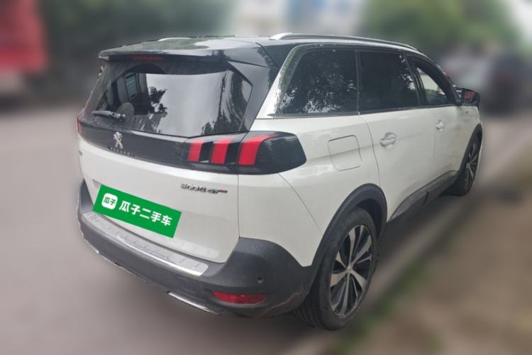 Used Peugeot 5008 2017 380THP 7-Seater Luxury GT Edition Rear Right 45 Deg