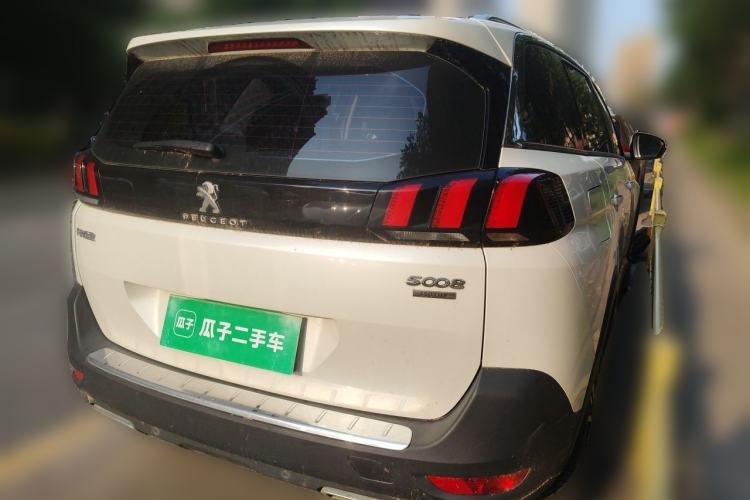 Used Peugeot 5008 2017 350THP 7-Seater Elite Edition Rear Right 45 Deg