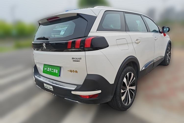Used Peugeot 5008 2017 380THP 7-Seater Luxury Edition Rear Right 45 Deg
