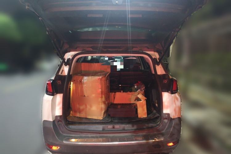 Used Peugeot 5008 2017 350THP 7-Seater Elite Edition Trunk
