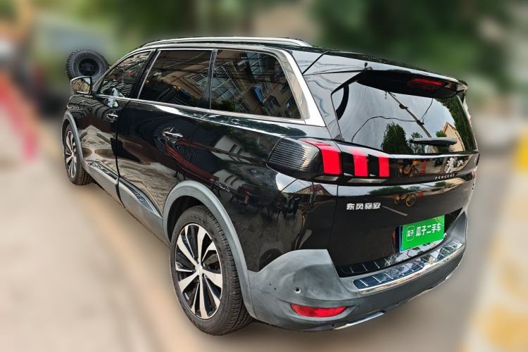 Used Peugeot 5008 2019 380THP 7-Seater Luxury GT Edition Rear Left 45 Deg