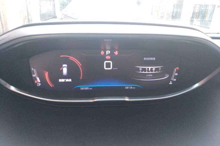 Used Peugeot 5008 2019 Revised Version 400THP 7-Seater Flagship Edition Instrument Cluster