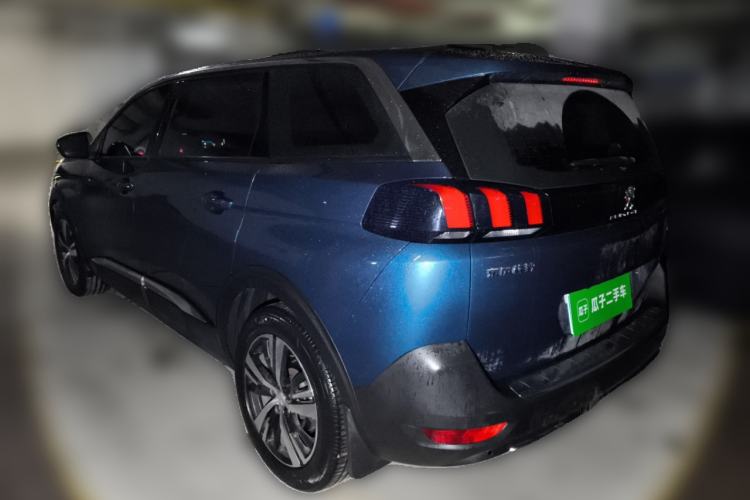 Used Peugeot 5008 2019 Revised 360THP 5-Seater Leading Edition Rear Left 45 Deg