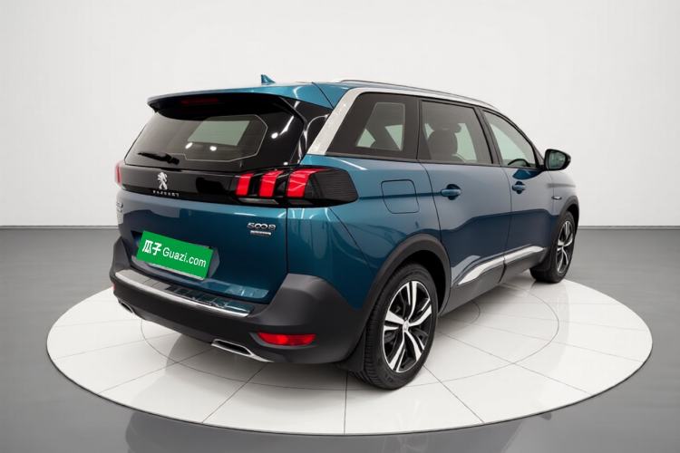 Used Peugeot 5008 2019 380THP 7-Seater Elite Edition Rear Right 45 Deg