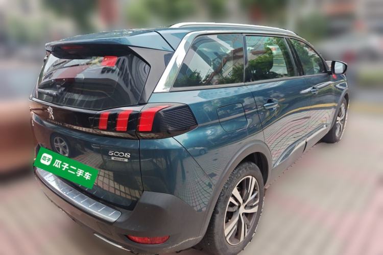 Used Peugeot 5008 2019 400THP 7-Seater Flagship Edition Rear Right 45 Deg