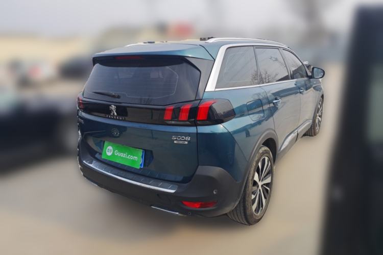 Used Peugeot 5008 2019 380THP 7-Seater Luxury Edition Rear Right 45 Deg