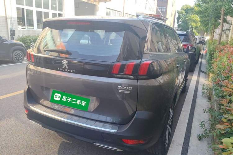 Used Peugeot 5008 2019 400THP 7-Seater Flagship GT Edition Rear Right 45 Deg