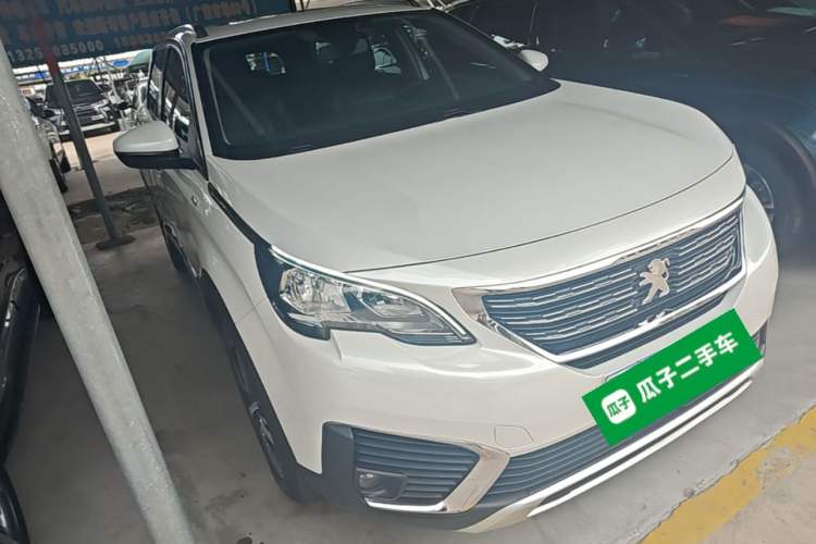 Used Peugeot 5008 2019 380THP 7-Seater Elite Edition Front Right 45 Deg