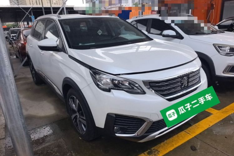 Used Peugeot 5008 2019 Revised 360THP 5-Seater Leading Edition Front Right 45 Deg