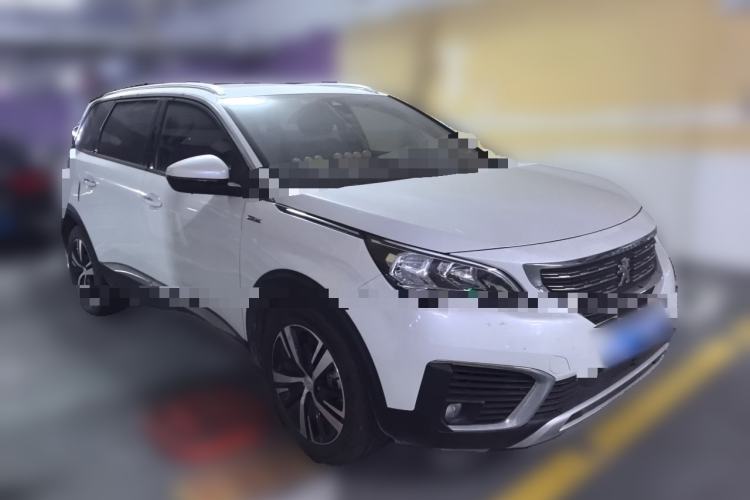 Used Peugeot 5008 2019 380THP 5-Seater Elite Edition Front Right 45 Deg