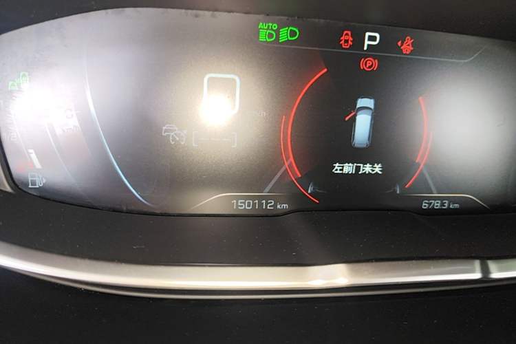 Used Peugeot 5008 2019 380THP 7-Seater Luxury GT Edition Instrument Cluster
