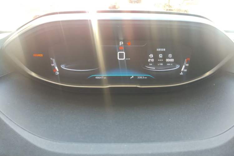 Used Peugeot 5008 2019 380THP 7-Seater Elite Edition Instrument Cluster