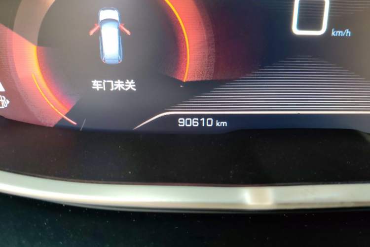 Used Peugeot 5008 2019 400THP 7-Seater Flagship Edition Odometer Close Up