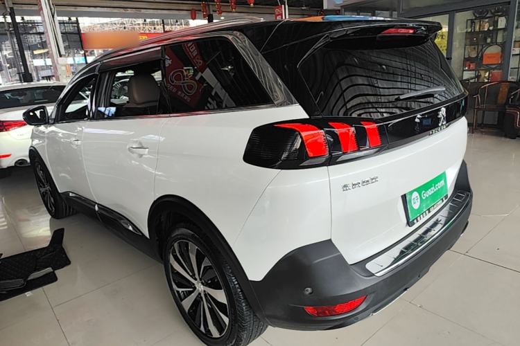 Used Peugeot 5008 2019 380THP 7-Seater Luxury GT Edition Rear Left 45 Deg