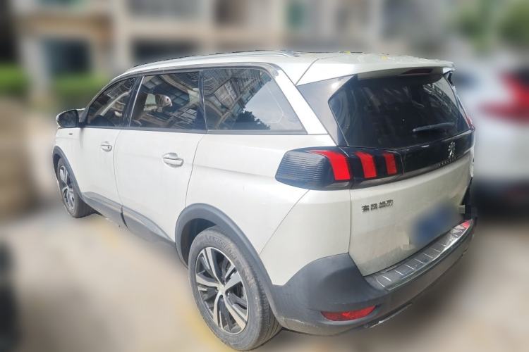 Used Peugeot 5008 2019 350THP 7-Seater Elite Edition Rear Left 45 Deg