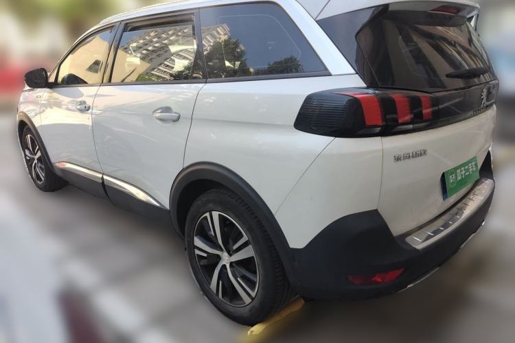 Used Peugeot 5008 2019 380THP 7-Seater Elite Edition Rear Left 45 Deg
