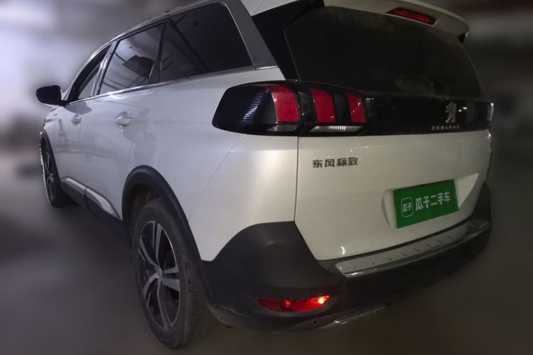 Used Peugeot 5008 2019 350THP 7-Seater Elite Edition Rear Left 45 Deg