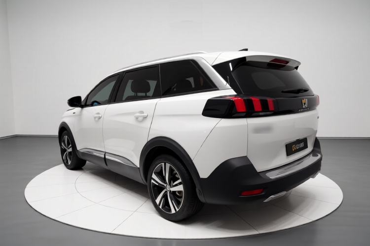 Used Peugeot 5008 2019 350THP 7-Seater Elite Edition Rear Left 45 Deg