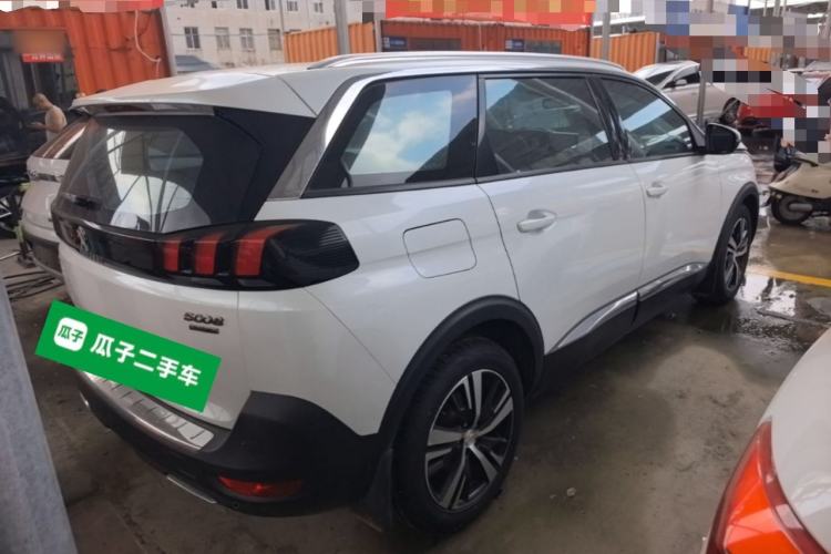 Used Peugeot 5008 2019 Revised 360THP 5-Seater Leading Edition Rear Right 45 Deg