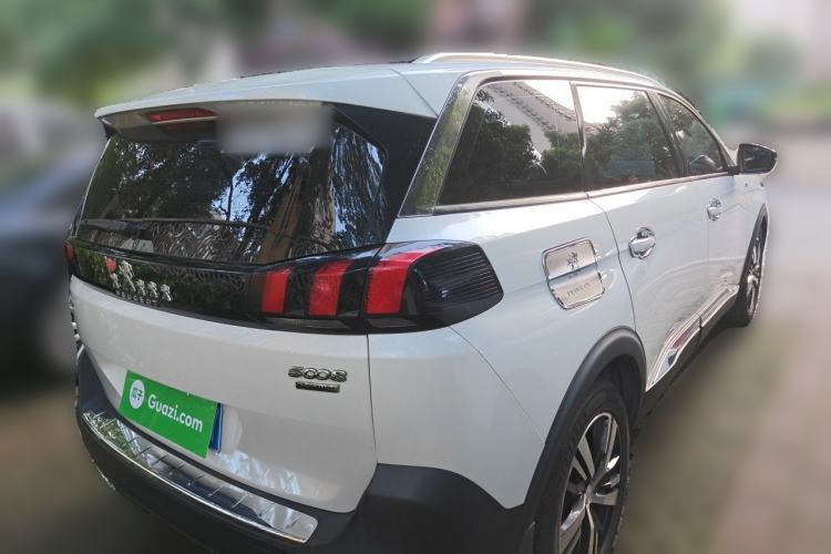 Used Peugeot 5008 2019 380THP 5-Seater Elite Edition Rear Right 45 Deg
