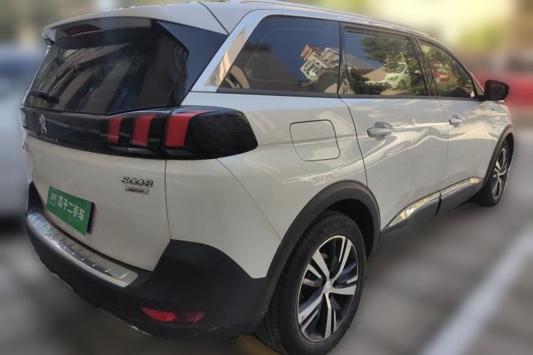 Used Peugeot 5008 2019 380THP 7-Seater Elite Edition Rear Right 45 Deg