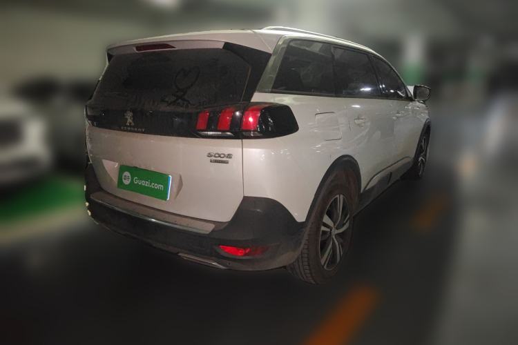 Used Peugeot 5008 2019 380THP 7-Seater Elite Edition Rear Right 45 Deg