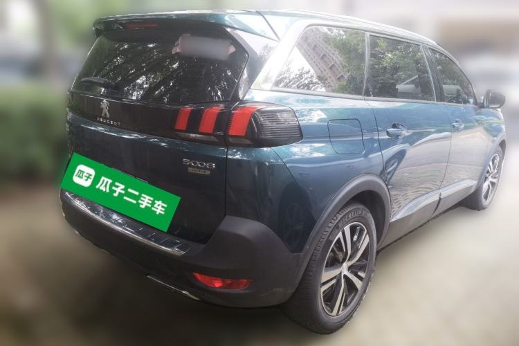 Used Peugeot 5008 2021 400THP 7-Seater Powerful Edition Rear Right 45 Deg