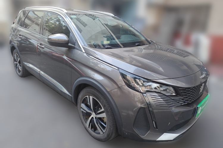 Used Peugeot 5008 2021 360THP 7-Seater Power Edition Front Right 45 Deg