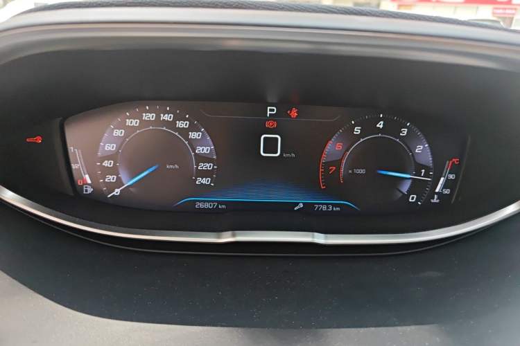 Used Peugeot 5008 2021 400THP 7-Seater Powerful Edition Instrument Cluster