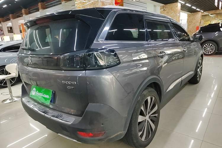 Used Peugeot 5008 2021 400THP 7-Seater Flagship GT Edition Rear Right 45 Deg