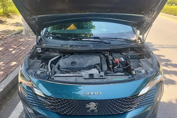 Used Peugeot 5008 2021 400THP 7-Seater Powerful Edition Engine Bay
