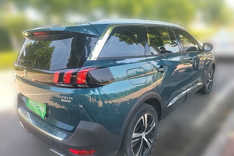 Used Peugeot 5008 2021 400THP 7-Seater Powerful Edition Rear Right 45 Deg
