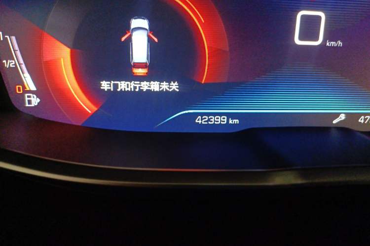 Used Peugeot 5008 2021 360THP 7-Seater Power Edition Odometer Close Up