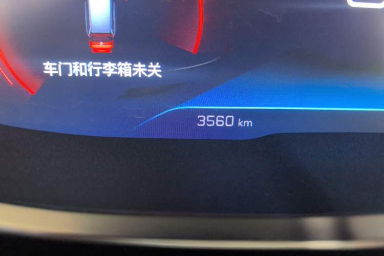 Used Peugeot 5008 2021 360THP 5-Seater Strength Edition Odometer Close Up