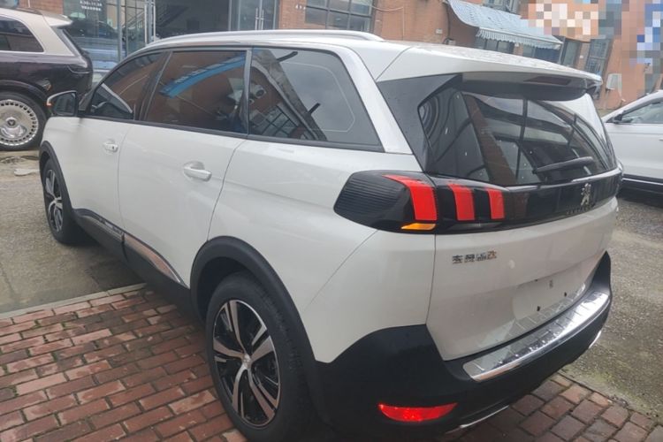 Used Peugeot 5008 2021 400THP 7-Seater Powerful Edition Rear Left 45 Deg