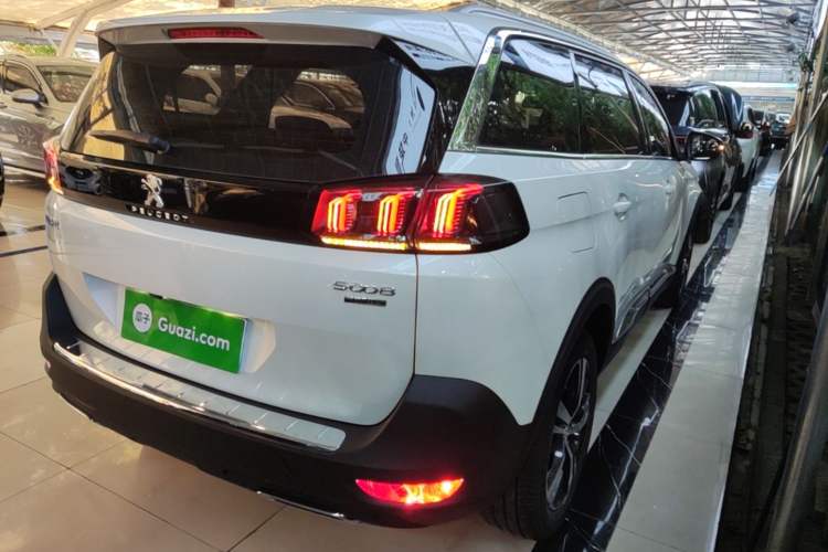 Used Peugeot 5008 2021 400THP 7-Seater Luxury Edition Rear Right 45 Deg