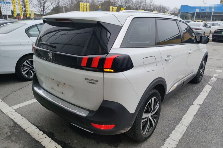 Used Peugeot 5008 2021 360THP 5-Seater Strength Edition Rear Right 45 Deg