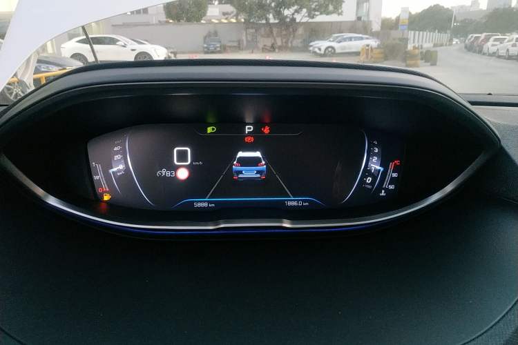 Used Peugeot 5008 2023 400THP Passionate Full-Seat Edition 7 Seats Instrument Cluster