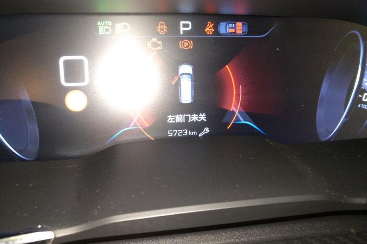 Used Peugeot 508 2019 508L 400THP PureTech Passion Edition China VI standard Odometer Close Up